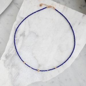 Naszyjnik Poppy lapis lazuli