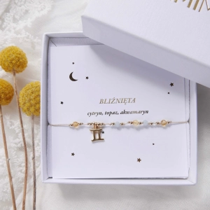 Bransoletka zodiak bliźnięta