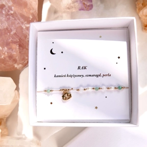 Bransoletka zodiak rak