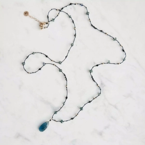 Naszyjnik silk candy dark ocean