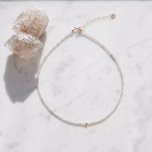 Naszyjnik choker stone labradoryt