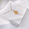 Biżuteria dla mamy elegancki naszyjnik z naturalnymi kamieniami