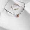 KOMPLET BIŻUTERII HANDMADE BRANSOLETKA I PIERŚCIONEK.webp