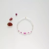 rubin bransoletka handmade