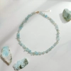naszyjnik choker z kamieni naturalnych