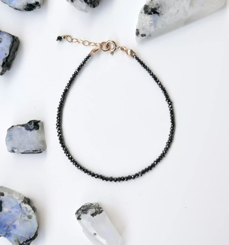 bransoletka z naturalnym diamentem