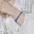 elegancka bransoletka z tanzanitem