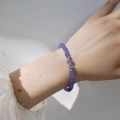 elegancka bransoletka z tanzanitem