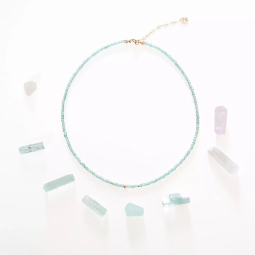 choker z kamieni naturalnych
