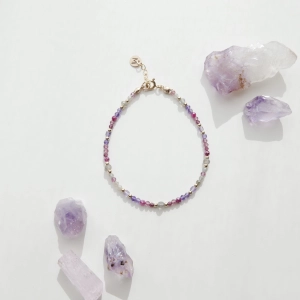 Bransoletka z kamieni naturalnych Plum