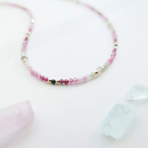 Naszyjnik choker stone z kamieni naturalnych